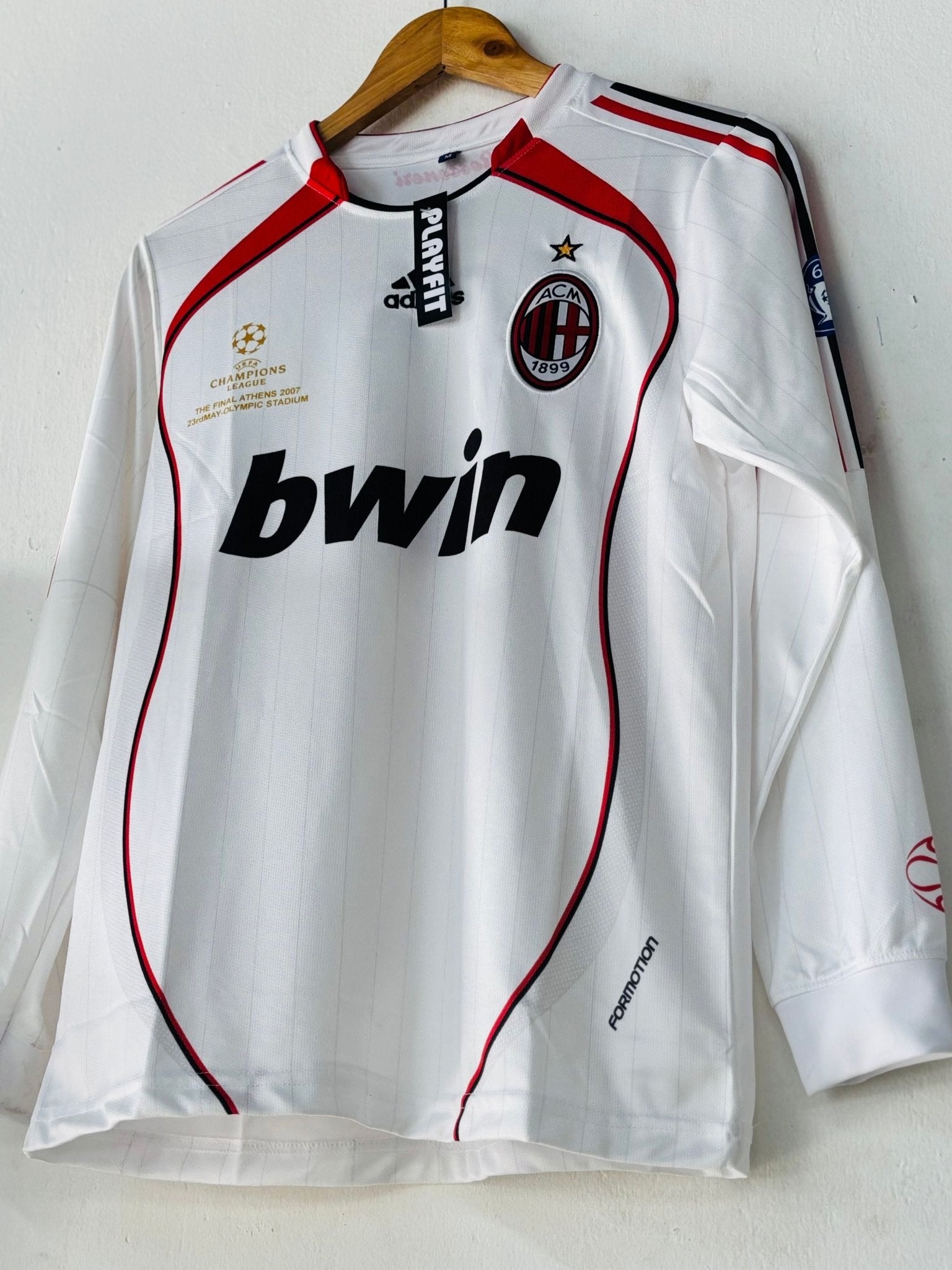 AC Milan 2006 - 07 Away Jersey - Playfit