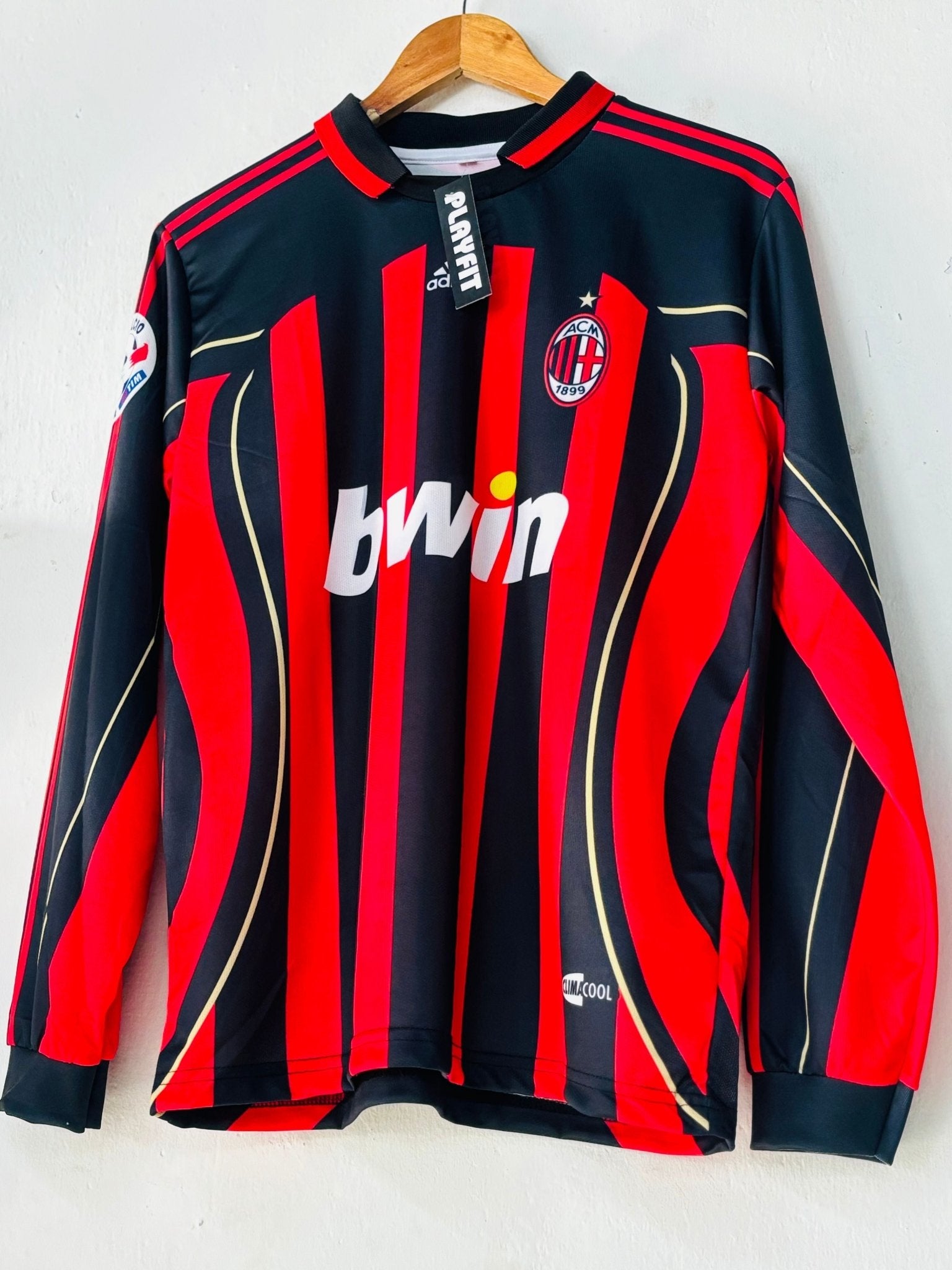 AC Milan 2006 - 07 Home Jersey - Playfit