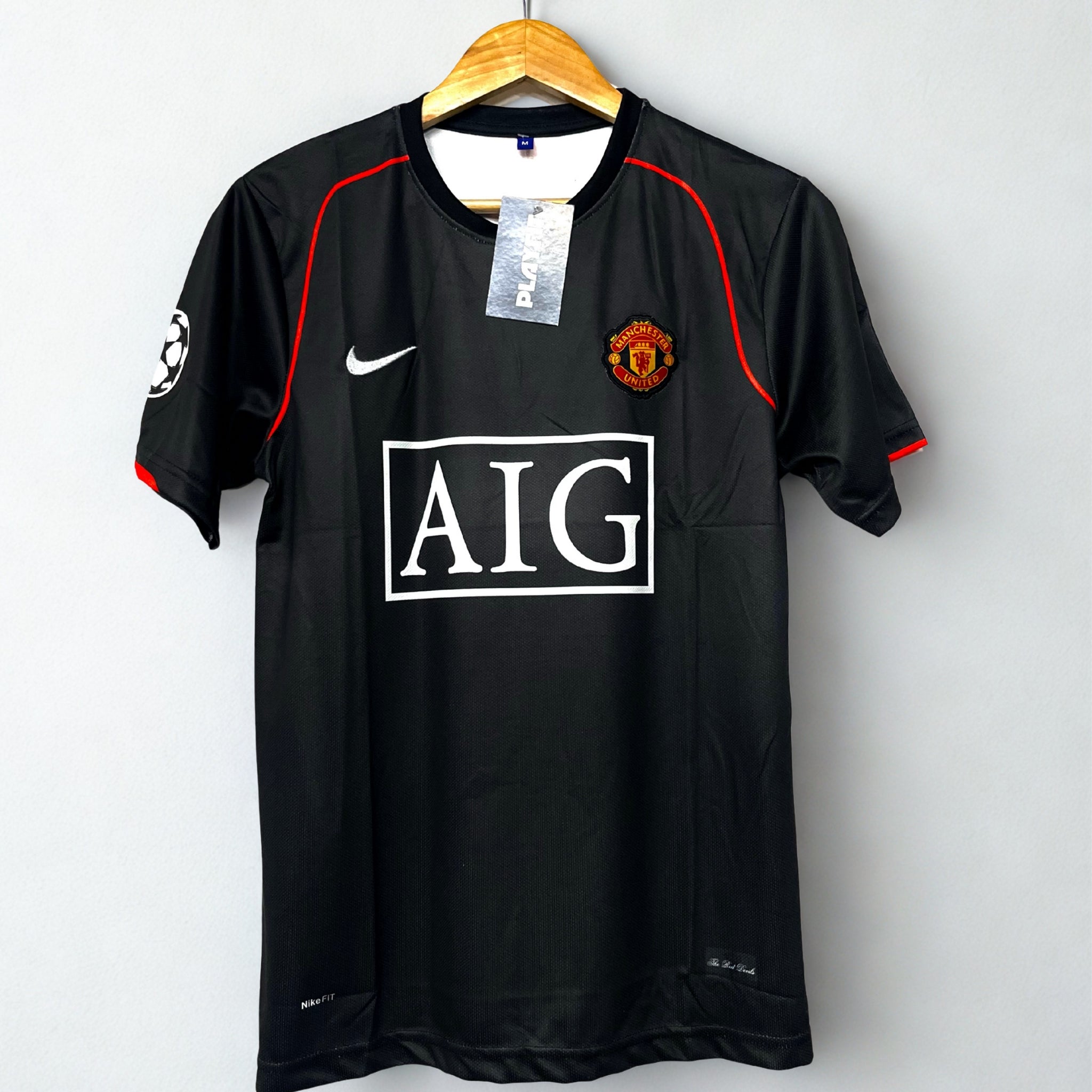 Embroidery Jersey Manchester United 2007 - 2008 - Playfit