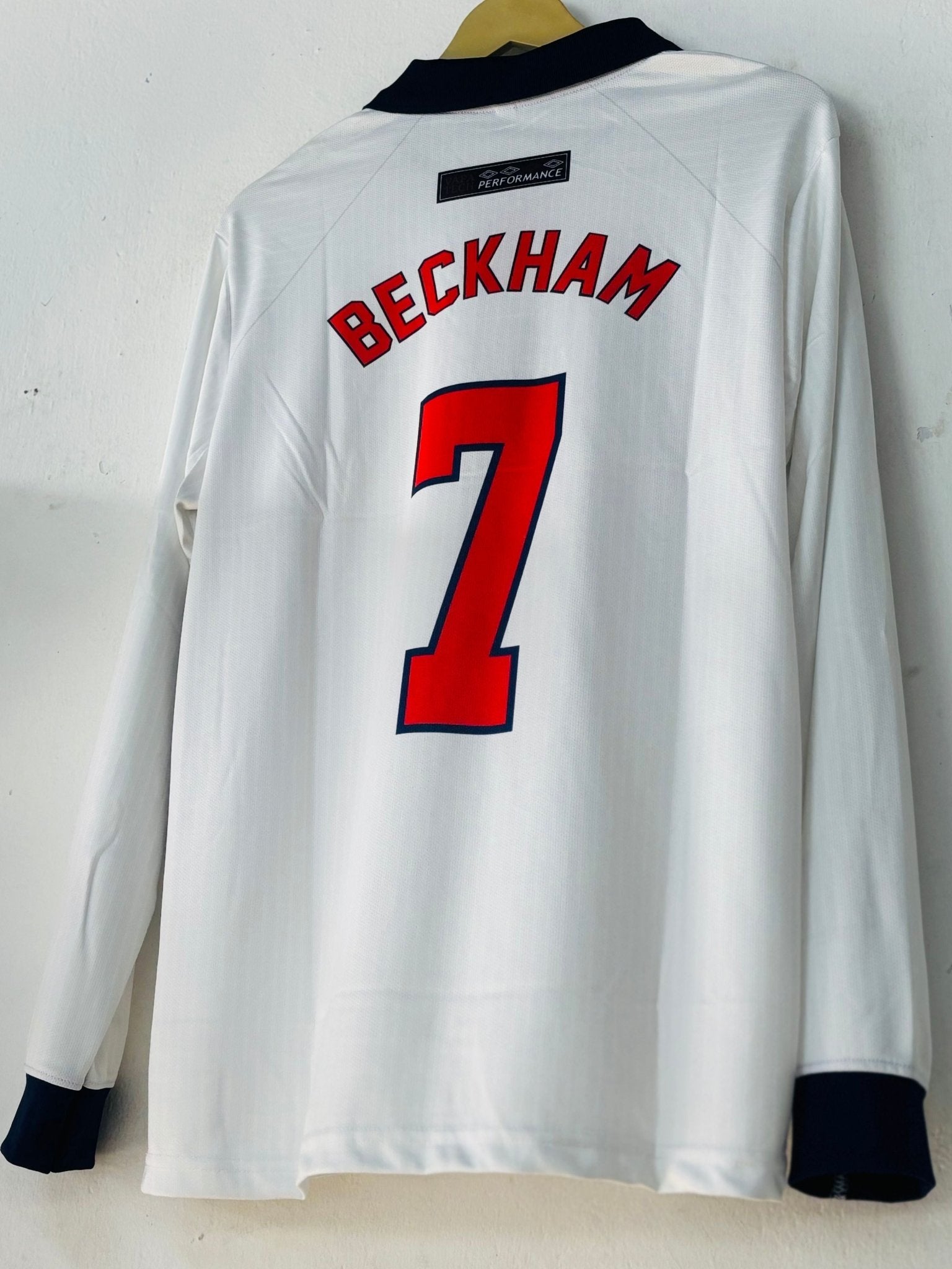 England 1998 FIFA World Cup Home Jersey - Playfit