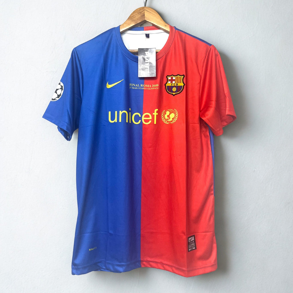 FC Barcelona 2008 - 2009 Embroidery Jersey - Playfit