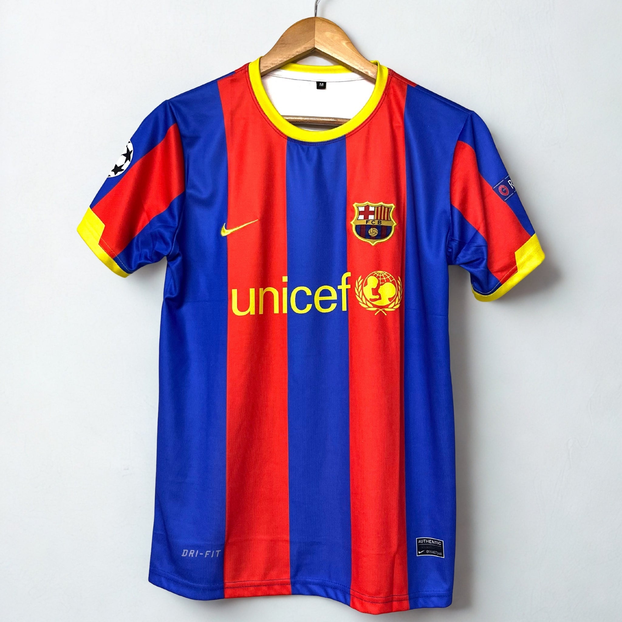 FC Barcelona 2010 - 2011 Embroider jersey - Playfit