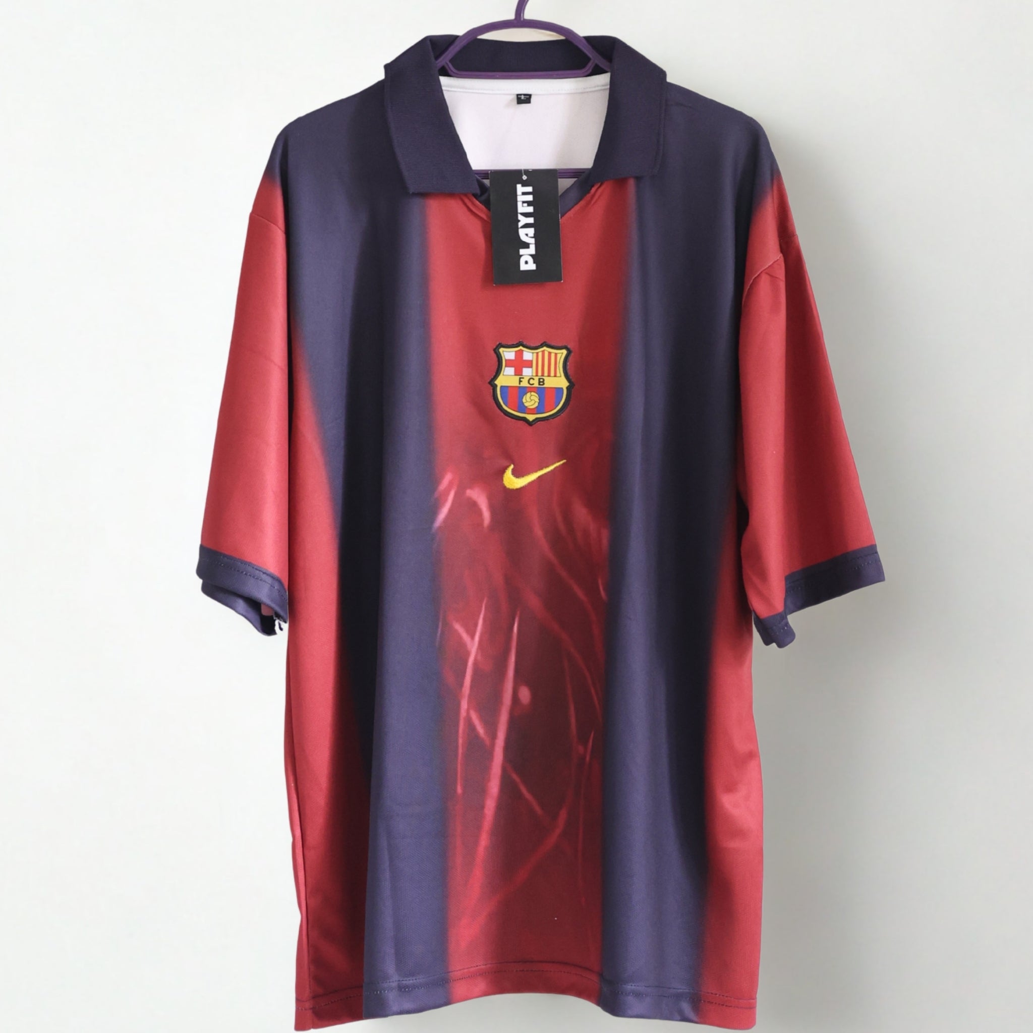 Five sleeve Barcelona Embroidery Jersey - Playfit