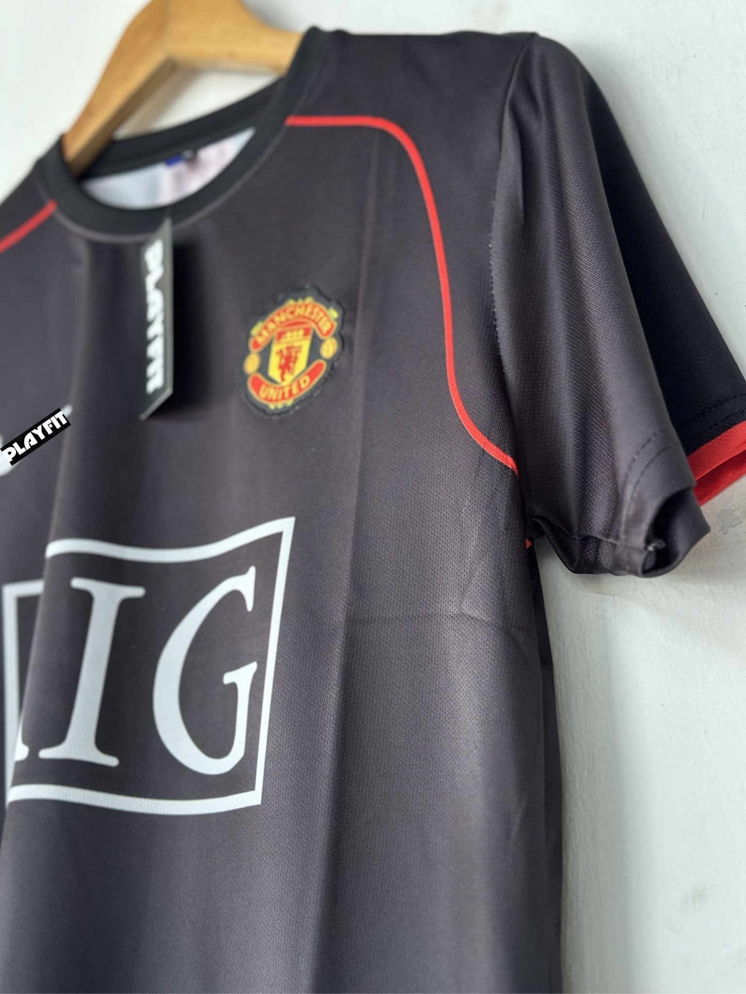 Manchester United 2007 - 08 Away Jersey - Playfit