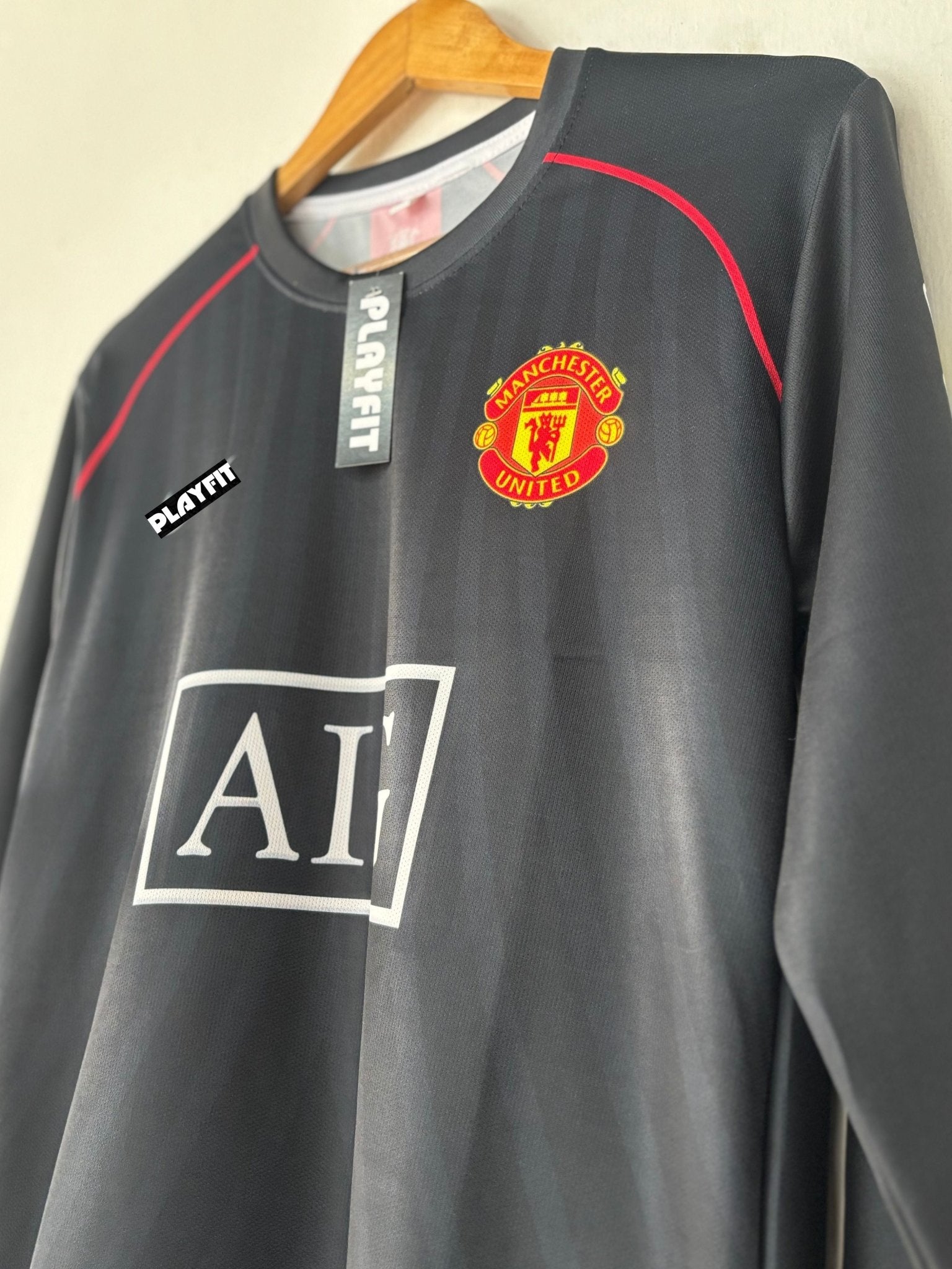 Manchester United 2007 - 08 Away Jersey - Playfit