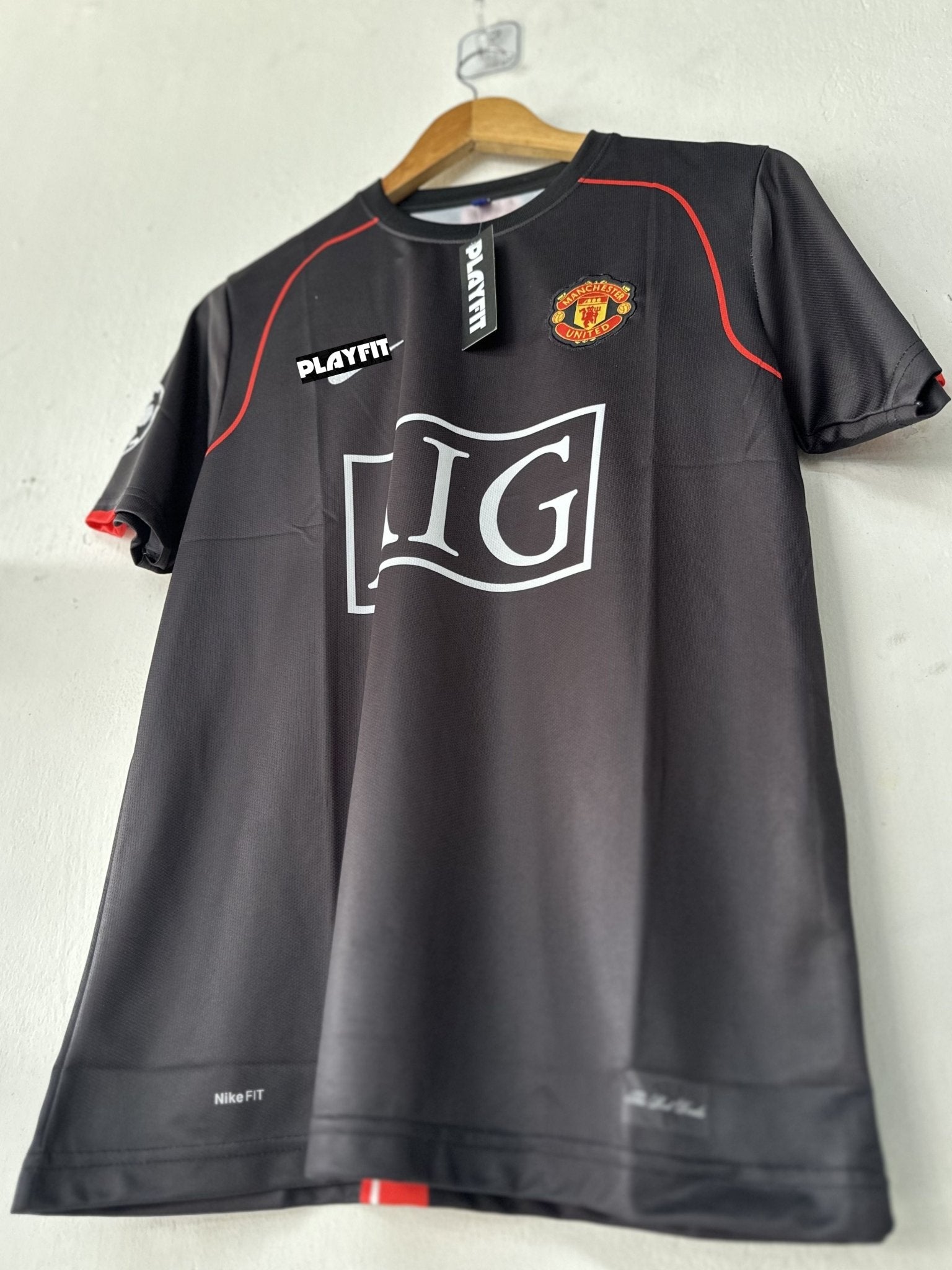 Manchester United 2007 - 08 Away Jersey - Playfit