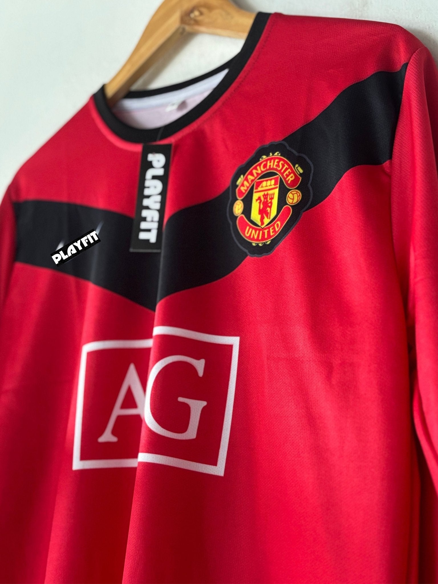 Manchester United 2009 - 10 Home Jersey - Playfit