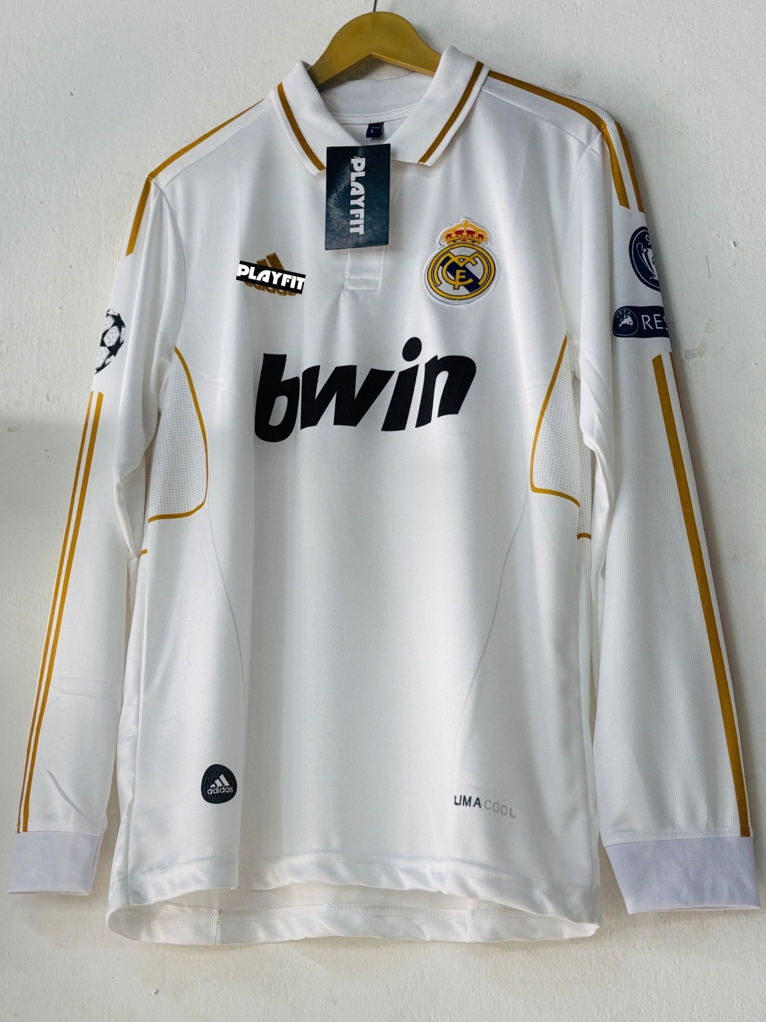 Real Madrid 2011 - 12 Home Jersey - Playfit