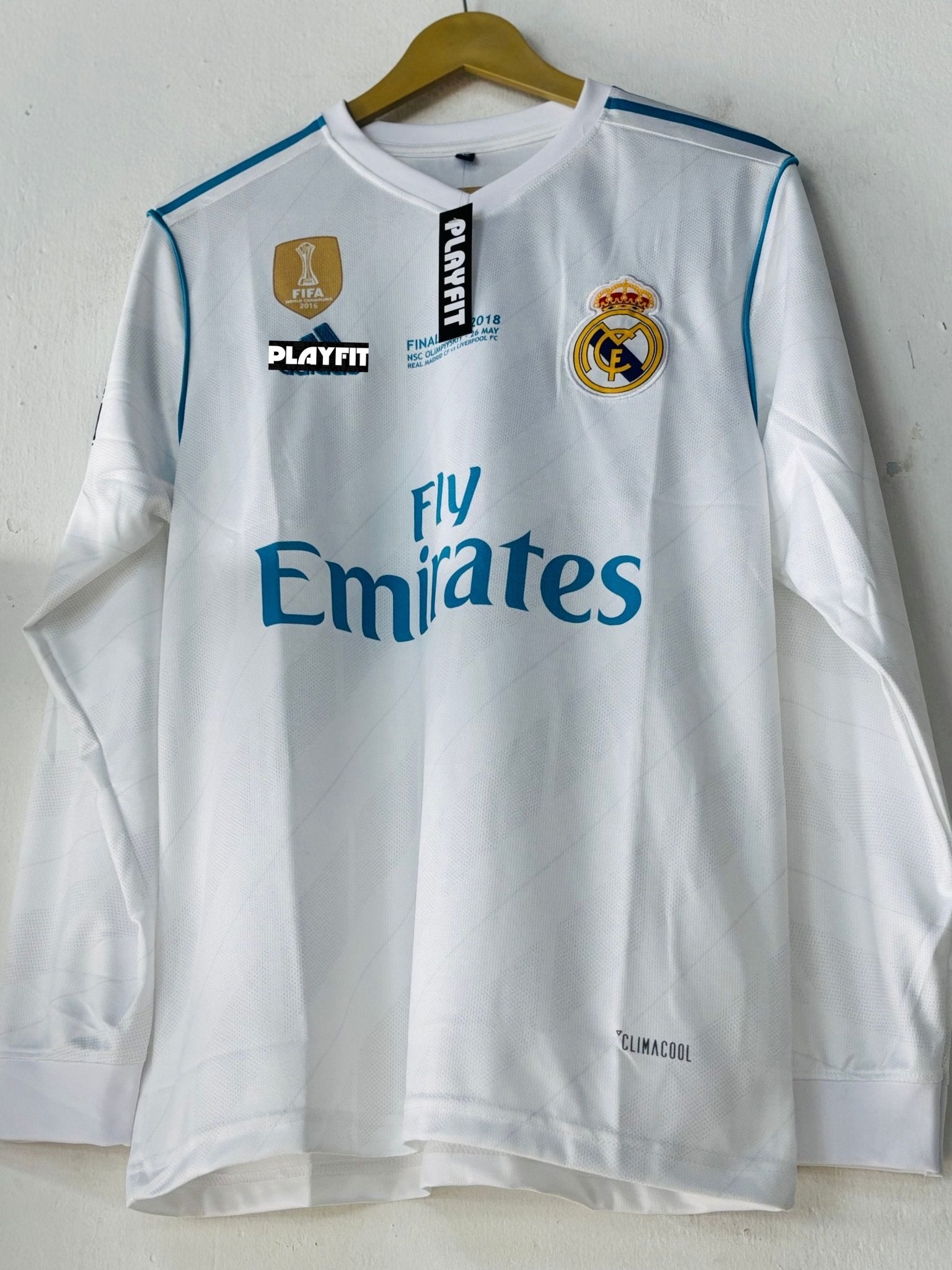 Real Madrid 2017 - 18 Home Jersey - Playfit