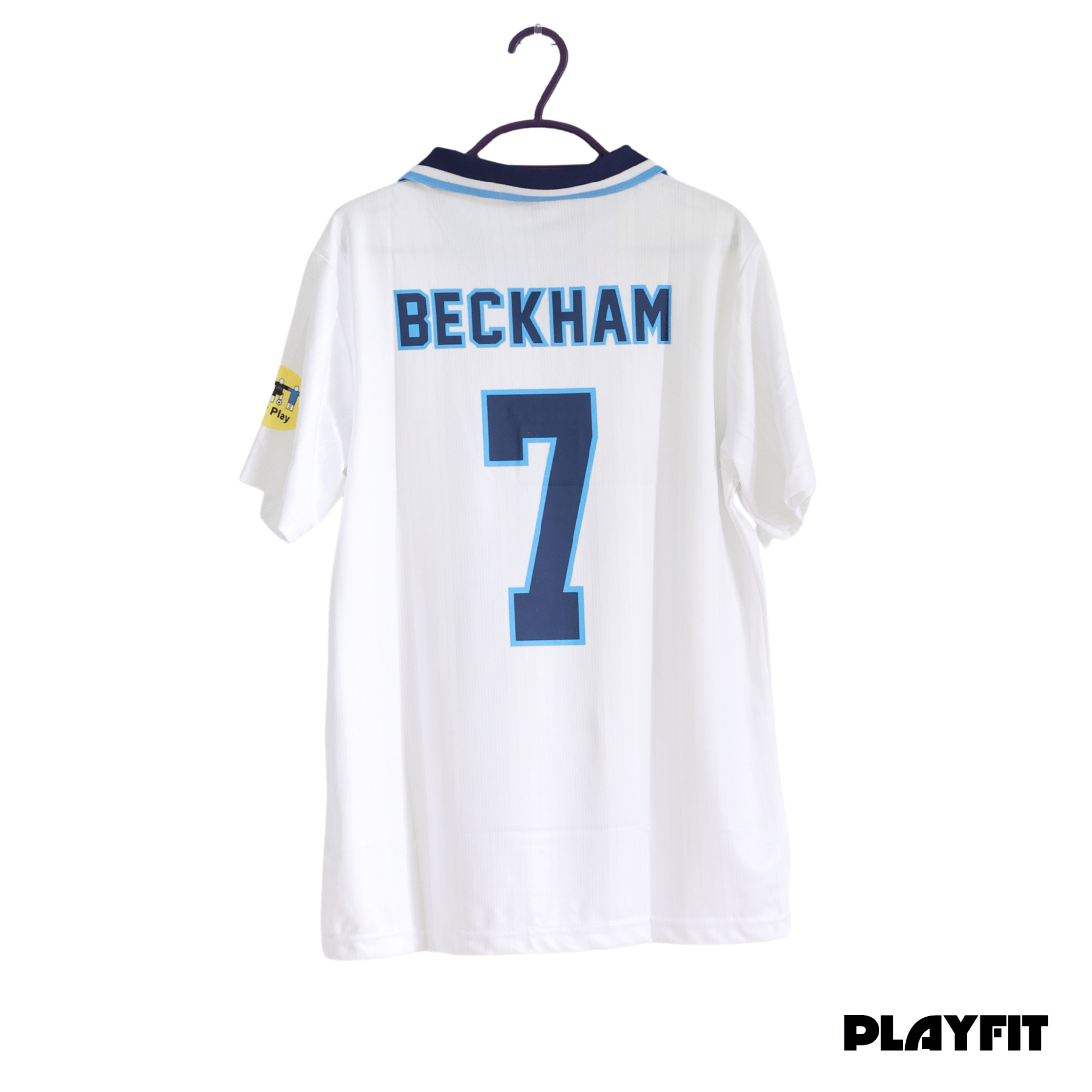 SHORT SLEEVE EMBROIDERY JERSY WITH COLLAR - Playfit